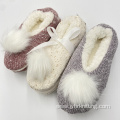 Non Skid Ballerina Slippers Sherpa Socks